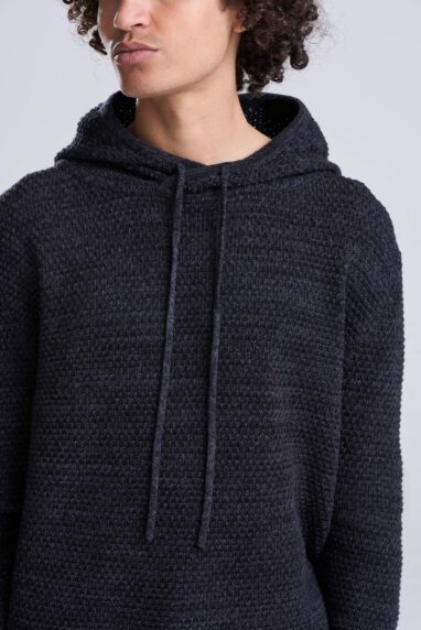 IGUAZU SUSTAINABLE KNIT HOODIE image 2