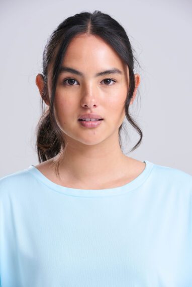 WOMEN’S OPEN BACK T image 1