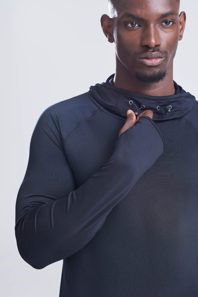 MEN'S COOL COWL NECK TOP