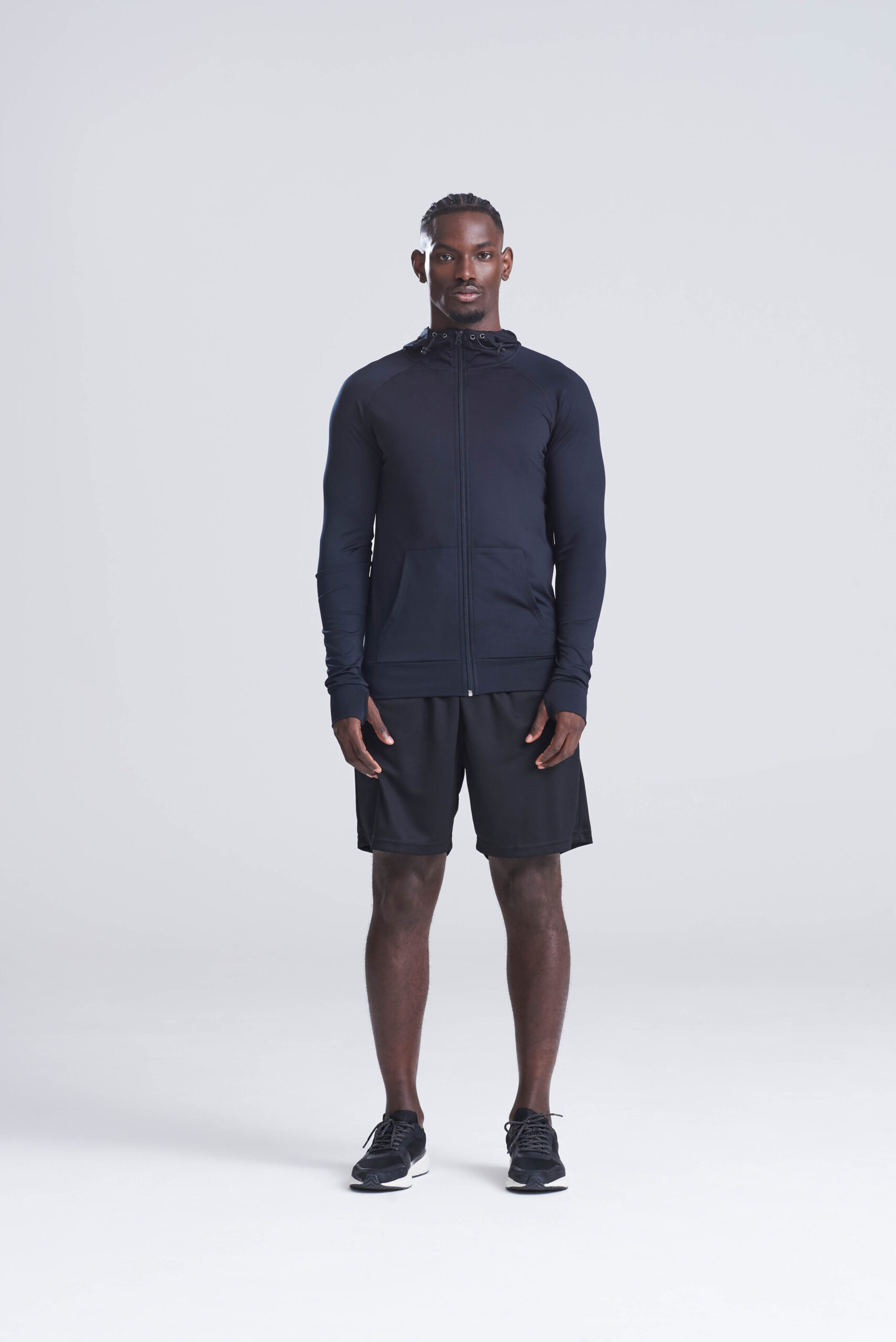 一休 2/2 1/2 Zip Mens Tops​ | 1/2 Zip Running Top Mens​ | AWDis