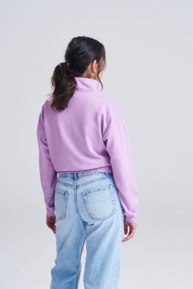 Women's Cropped 1/4 Zip Sweat