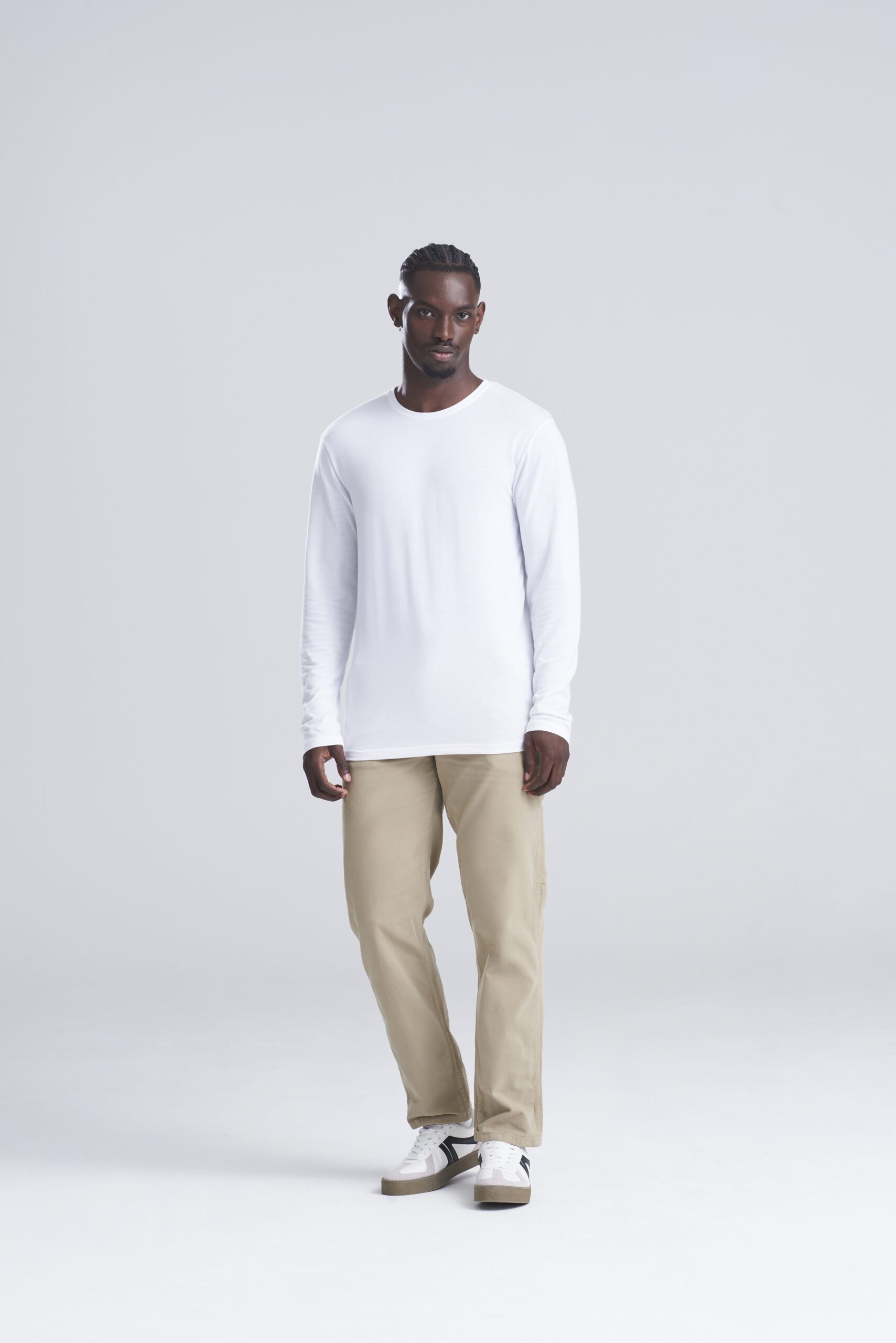 トップス wrinkled ace long sleeve shirt enof wrinkled ace long