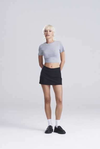 Women's Tri-blend Cropped T