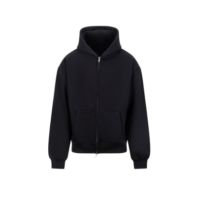 Black zip up hoodie