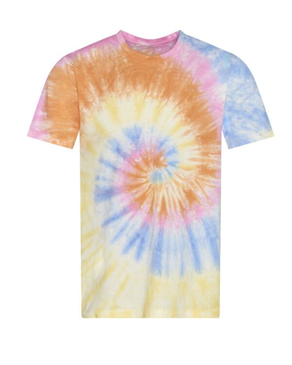 Photograph of the product in the colour TIE-DYE SWIRL to showcase it.